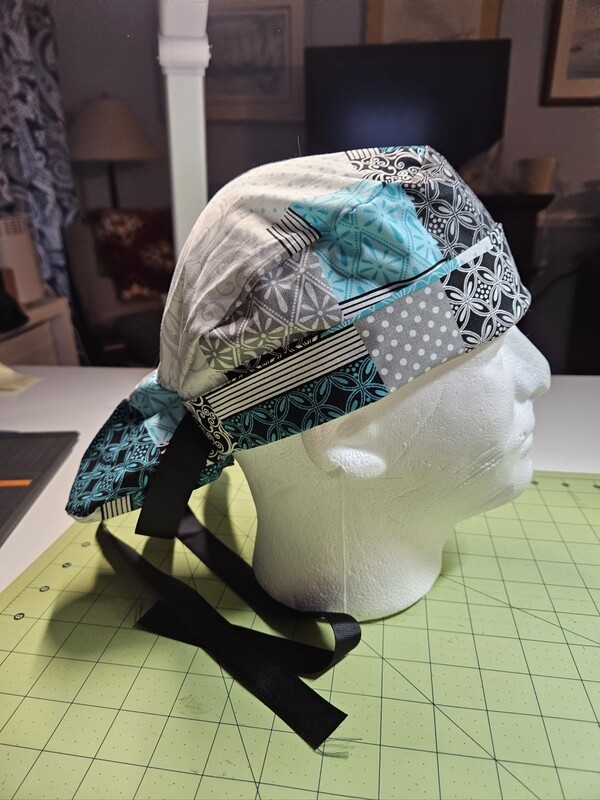 Teal &amp; Black Ponytail