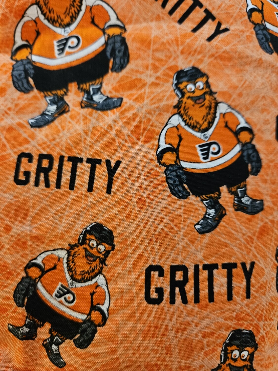 Gritty fabric
