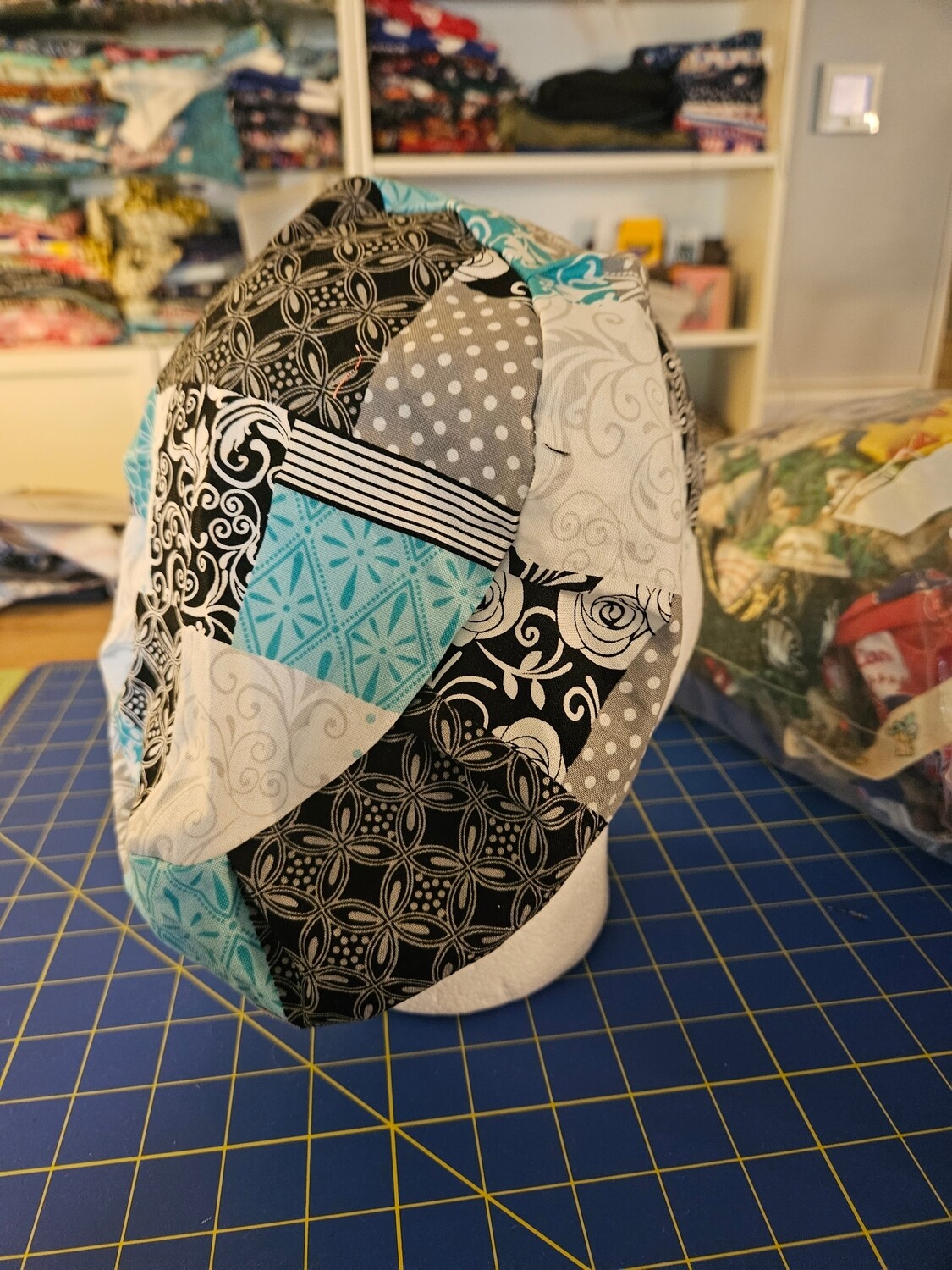 Teal &amp; Black Euro