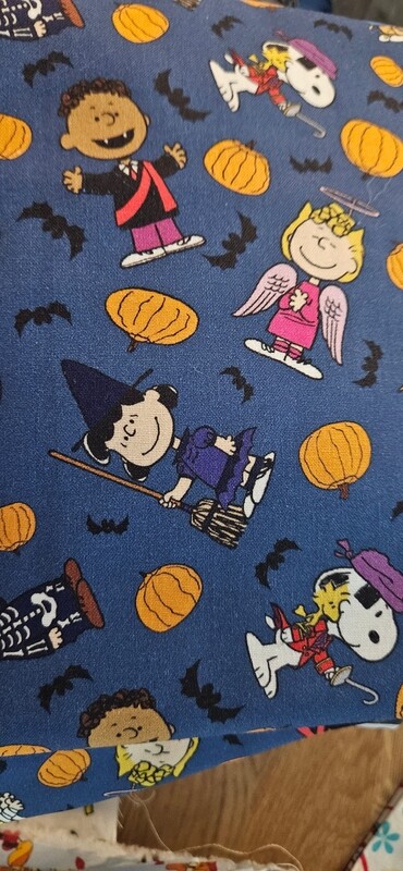 Peanuts in Blue Halloween