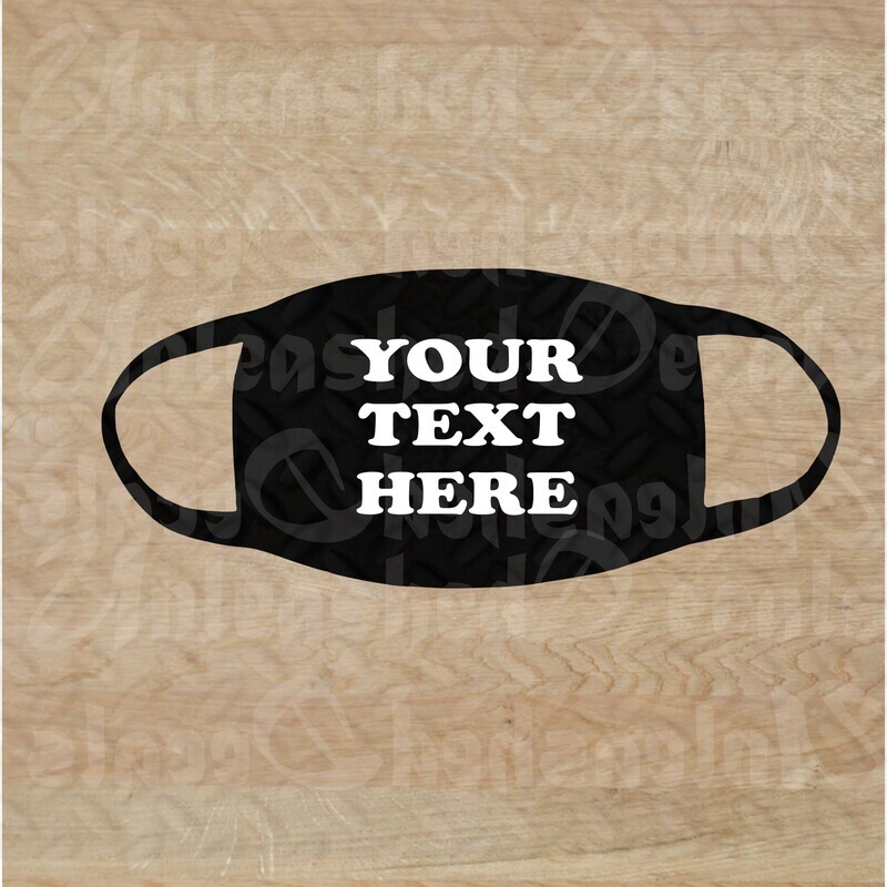 YOUR TEXT HERE (BLANK MASK)
