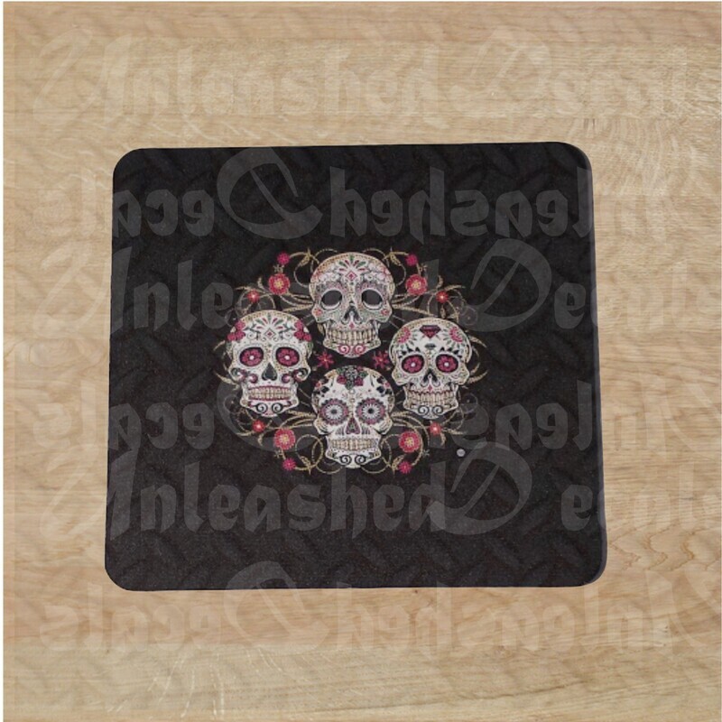 SUGAR SKULLS MOUSE PAD
