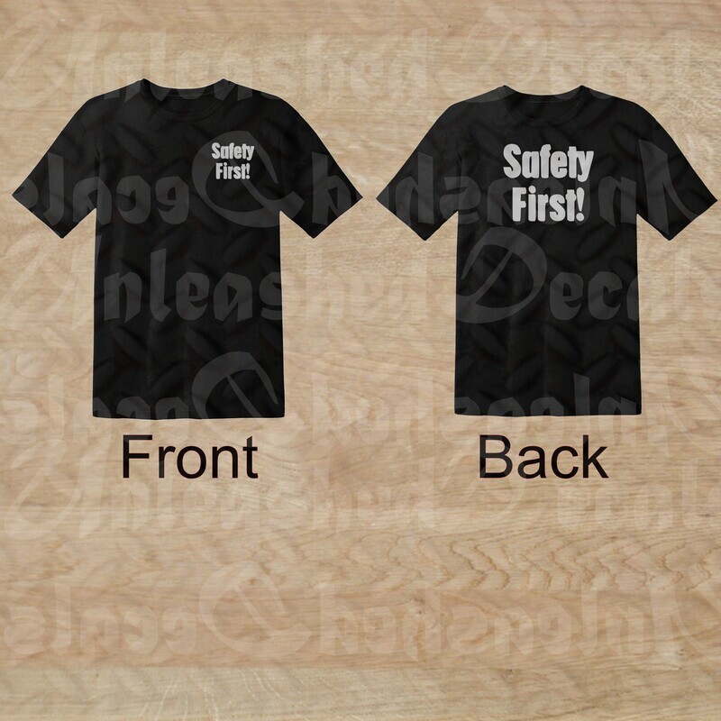 Safety First Reflective T-shirt