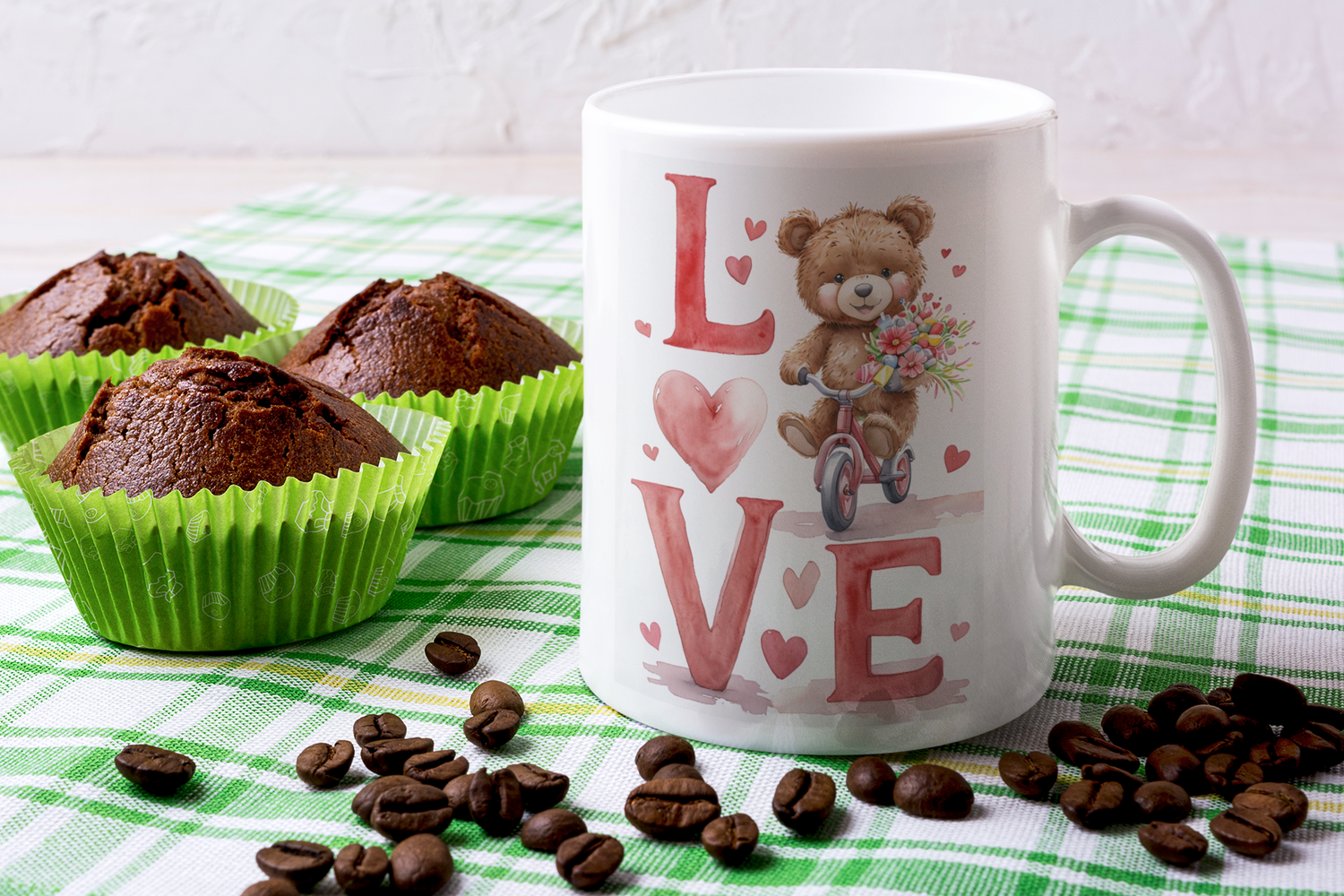 Love and Bear 11oz Coffee Mug