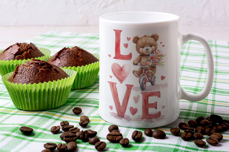 Love and Bear 11oz Coffee Mug