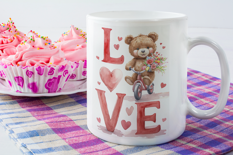 Love and Bear 11oz Coffee Mug