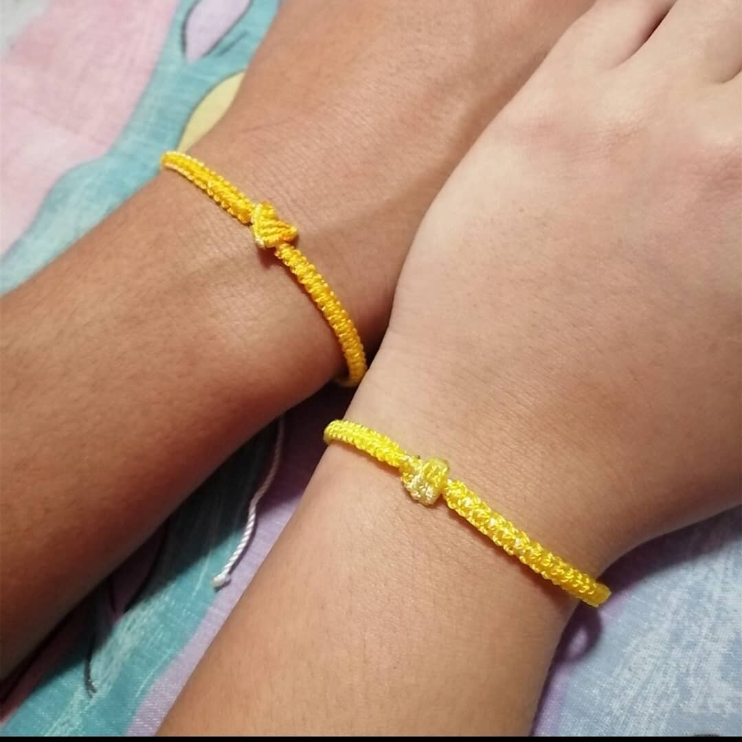 Duo de pulseras con corazón