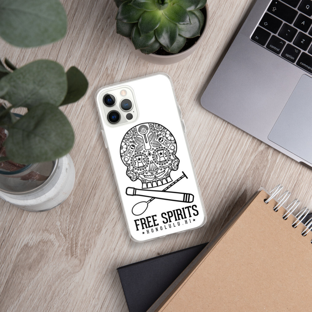 Black & White Free Spirits iPhone Case