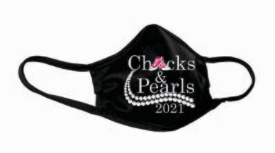 Chucks and Pearls Long Pearls Pink