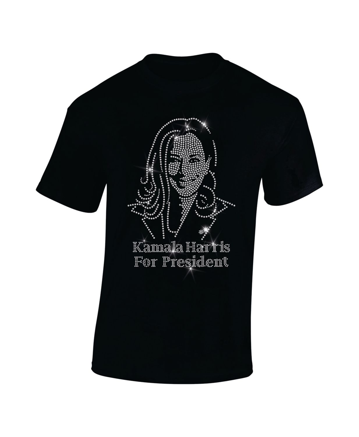 Kamala Harris For President Rhinestone T-Shirt