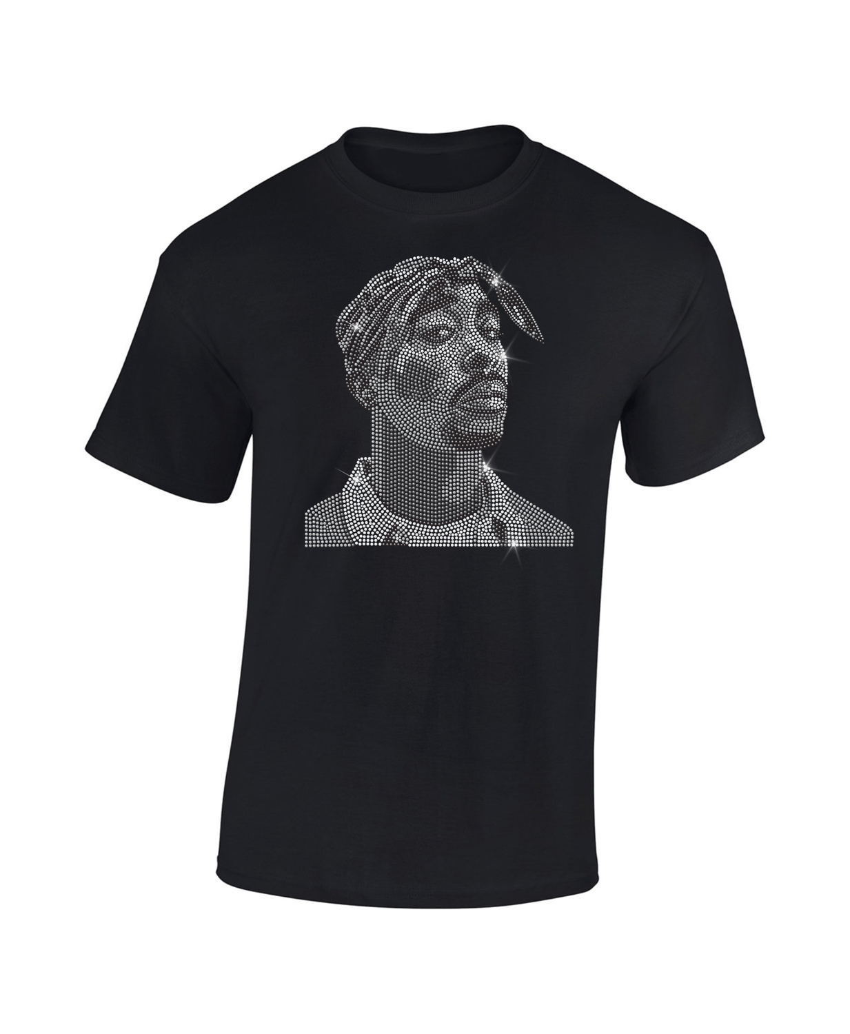 Tupac Rhinestone T-Shirt