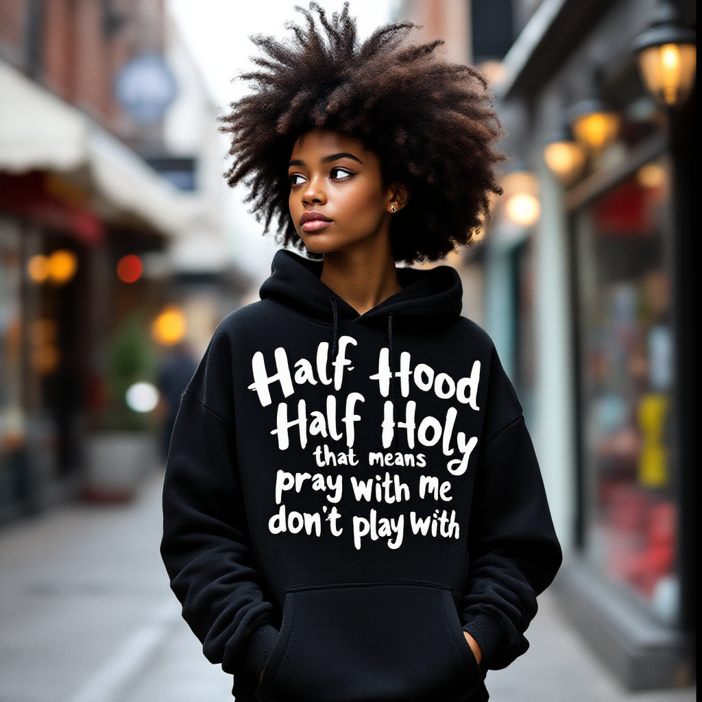 Half &amp; Half Hoodie