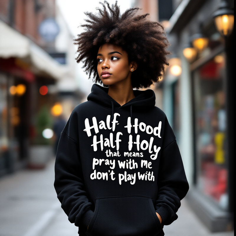 Half &amp; Half Hoodie
