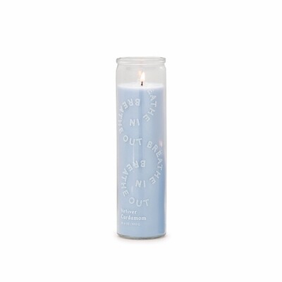 “Breathe In/Out” Prayer Candle