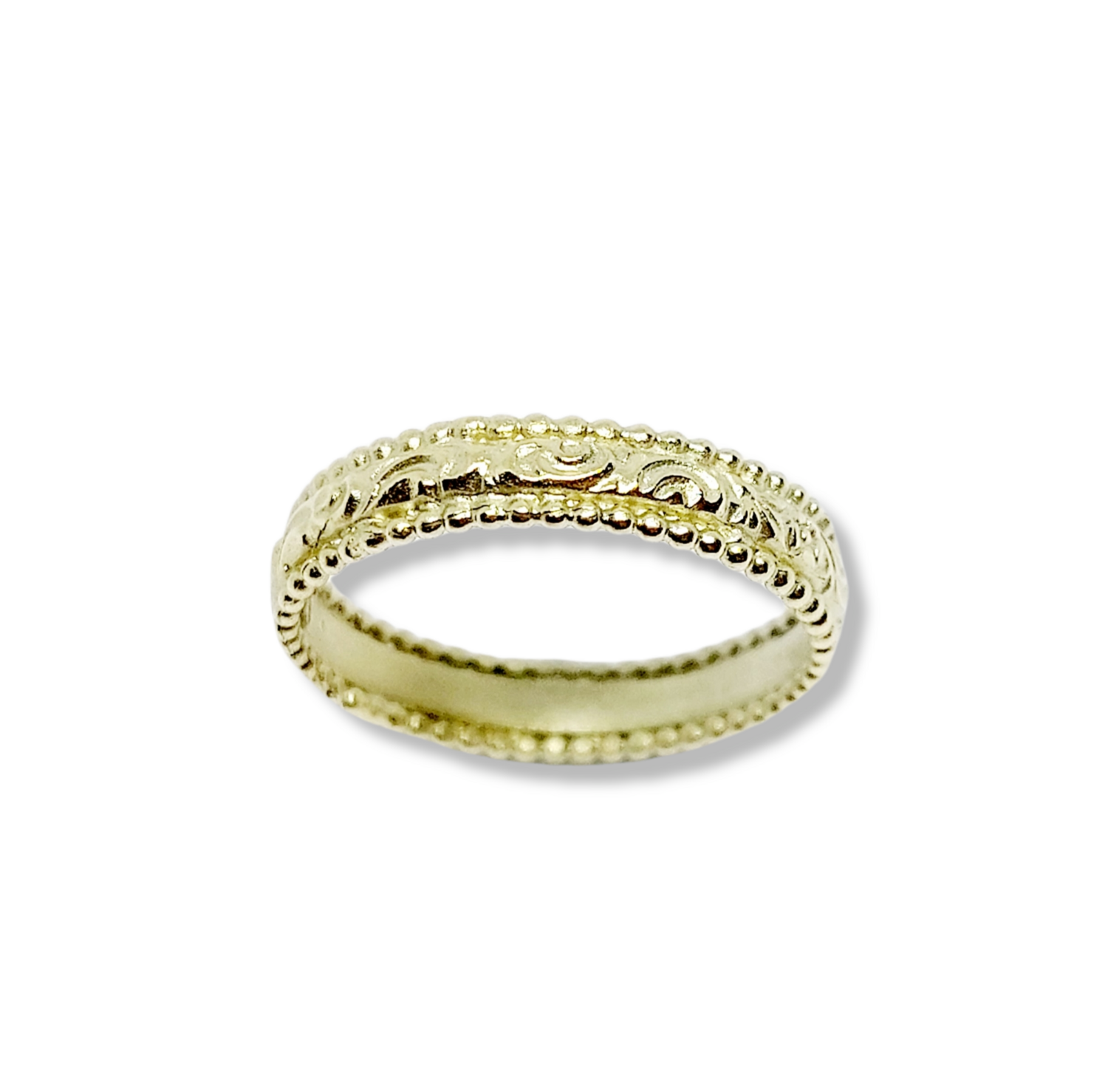 Ring ,,floral vintage'' aus 750,- Gelbgold 18K
