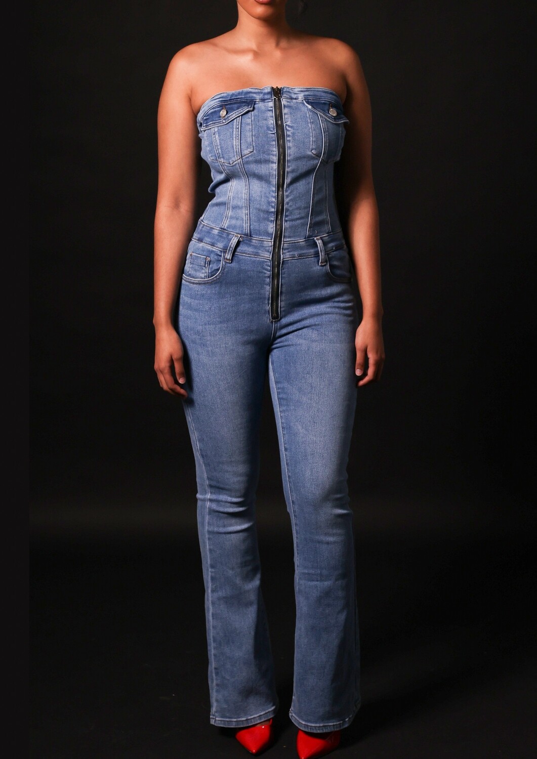 Combinaison en jeans Jessica