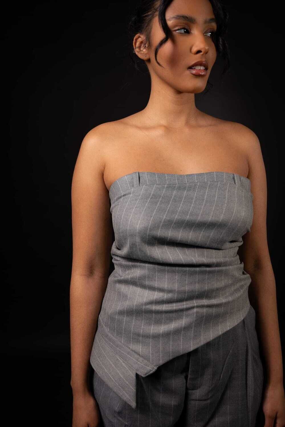 Bustier à rayures Lucia