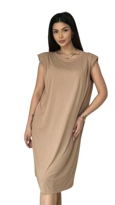Robe oversize camel Diara