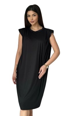 Robe oversize noir Diara