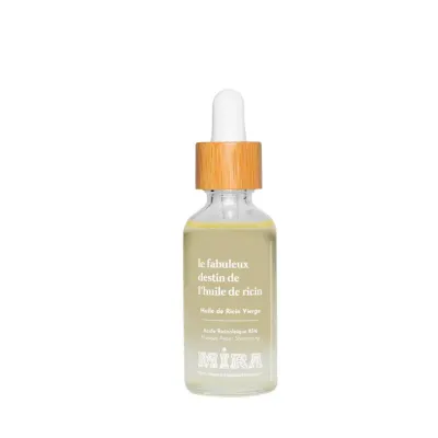 Huile de ricin blanc - Brillance, pousse des cheveux