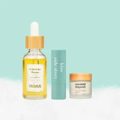Kit soins et huiles pures et brutes