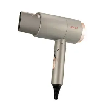 Sèche-cheveux pliable avec peignes