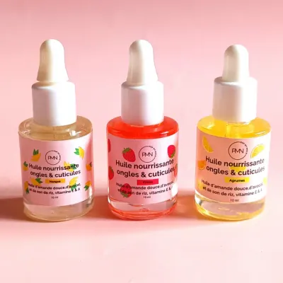 Huile nourrissante ongles et cuticules - 10 ml