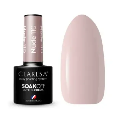 Vernis semi-permanent Nude n°110 – 5ml Claresa |