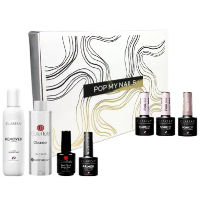 Kit Pop My Nails &quot;Box semi-permanent&quot; – Nude