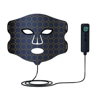 Masque en silicone flexible à LED