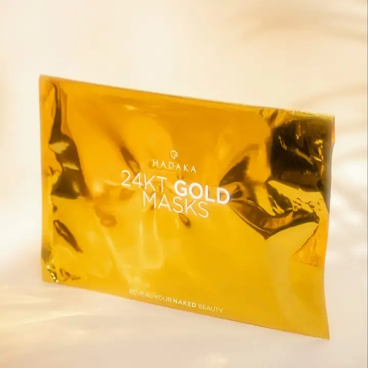 Kit trio d&#39;or 24 kt Hadaka (visage, yeux, lèvres)