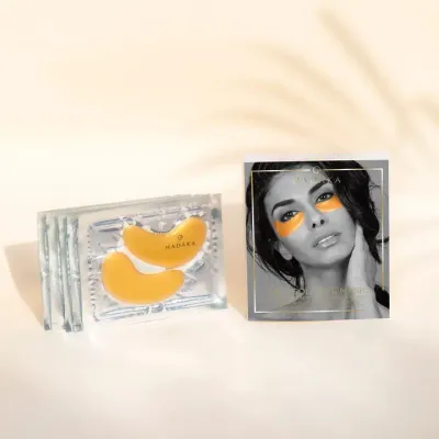 Masque pour les yeux en or 24 carats Hadaka - Boîte de 5