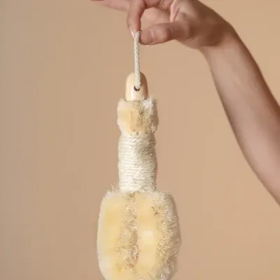 Brosse sèche pour le corps Hadaka SISSI en sisal pour exfoliation et désintoxication