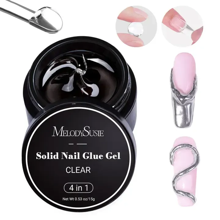 Gel de Colle à Ongles Solide 15g