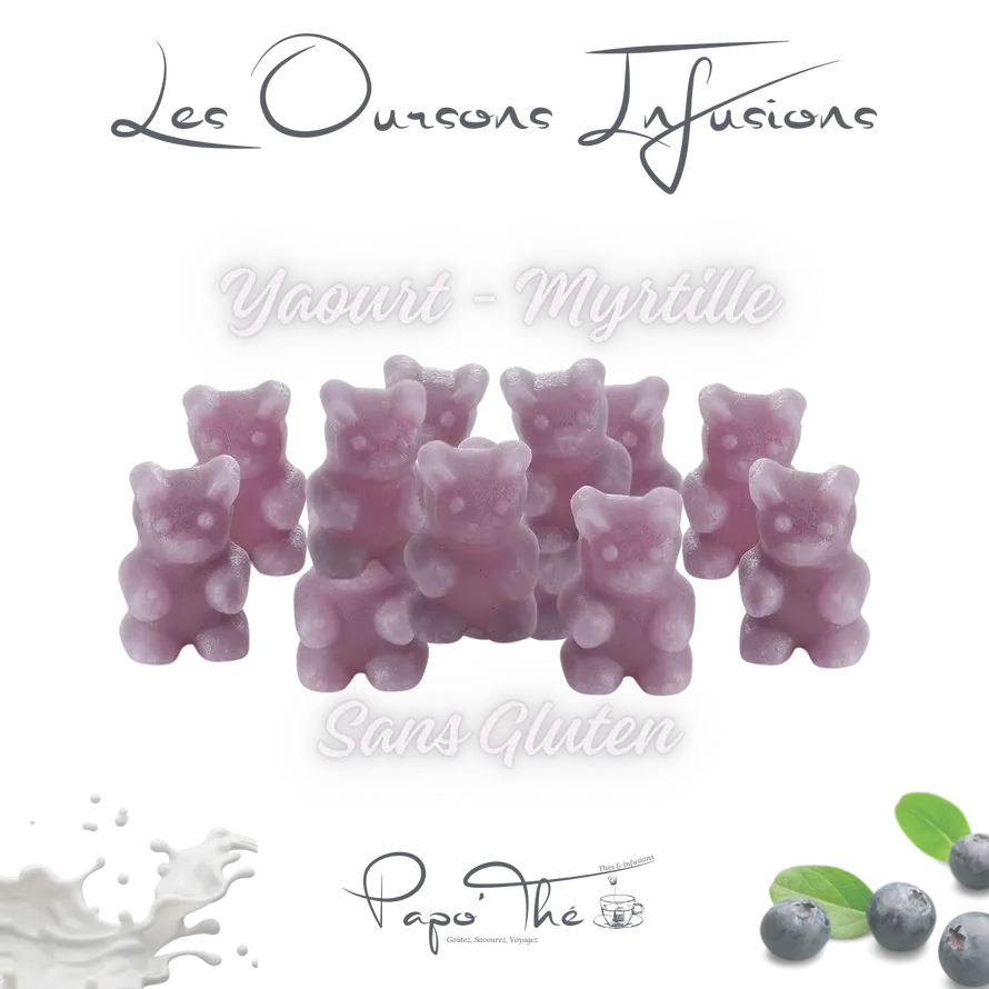 Oursons Infusions Végétalien &amp; Sans Gluten