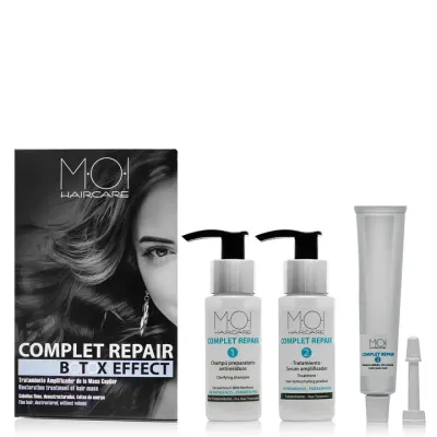 Kit de traitement capillaire effet Botox COMPLET REPAIR 2 utilisations