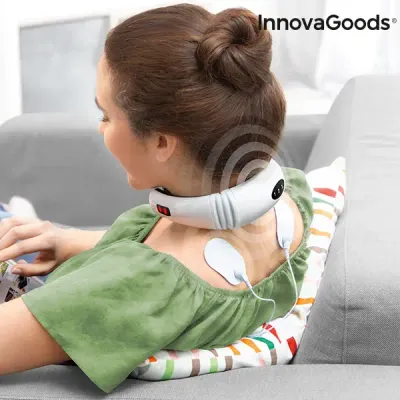 Masseur électromagnétique pour le cou et le dos InnovaGoods