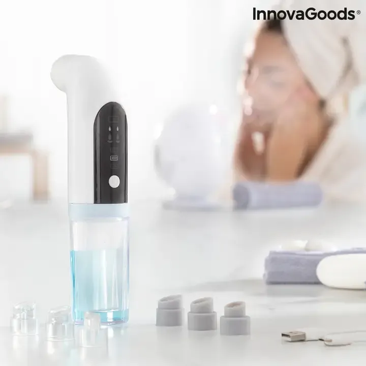 Nettoyant hydroélectrique pour le visage Impuretés Rechargeable InnovaGoods