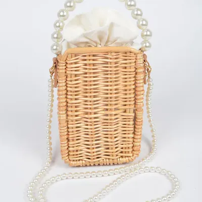 Sac à main Pochette en bambou faite main