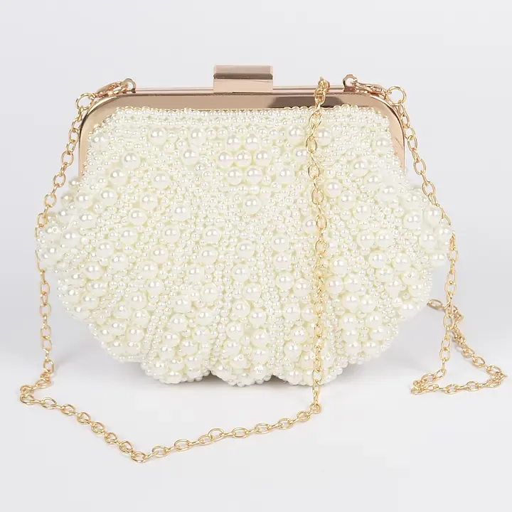 Sac à mains Pochette en perles faite à la main