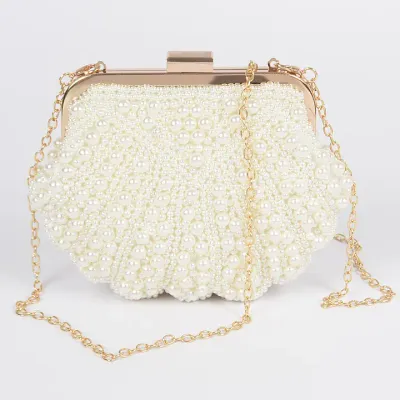 Sac à mains Pochette en perles faite à la main