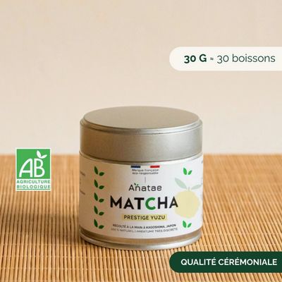 BIO ORGANIC MATCHA PRESTIGE YUZU – ANATAE