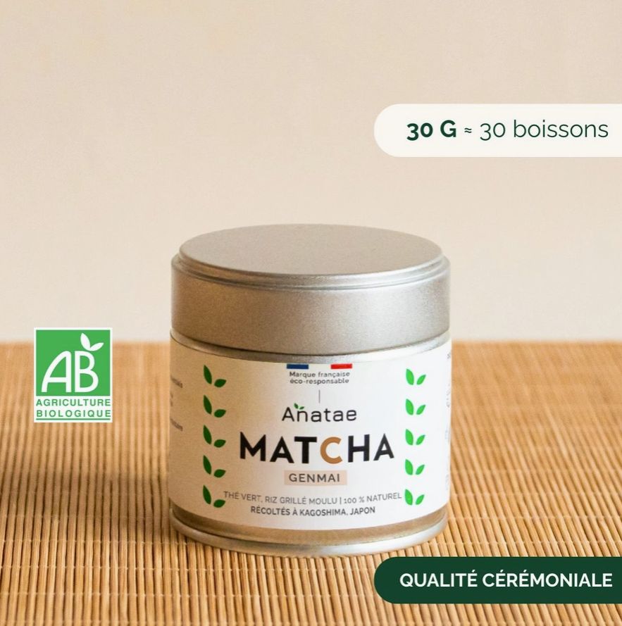 Organic Matcha Genmai Tea – A Refined Blend with Toasted Notes
