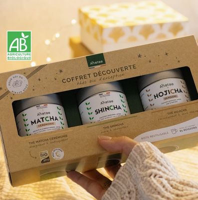 🎁 JAPANESE ORGANIC TEA DISCOVERY GIFT SET – 3 EXCEPTIONAL TEAS