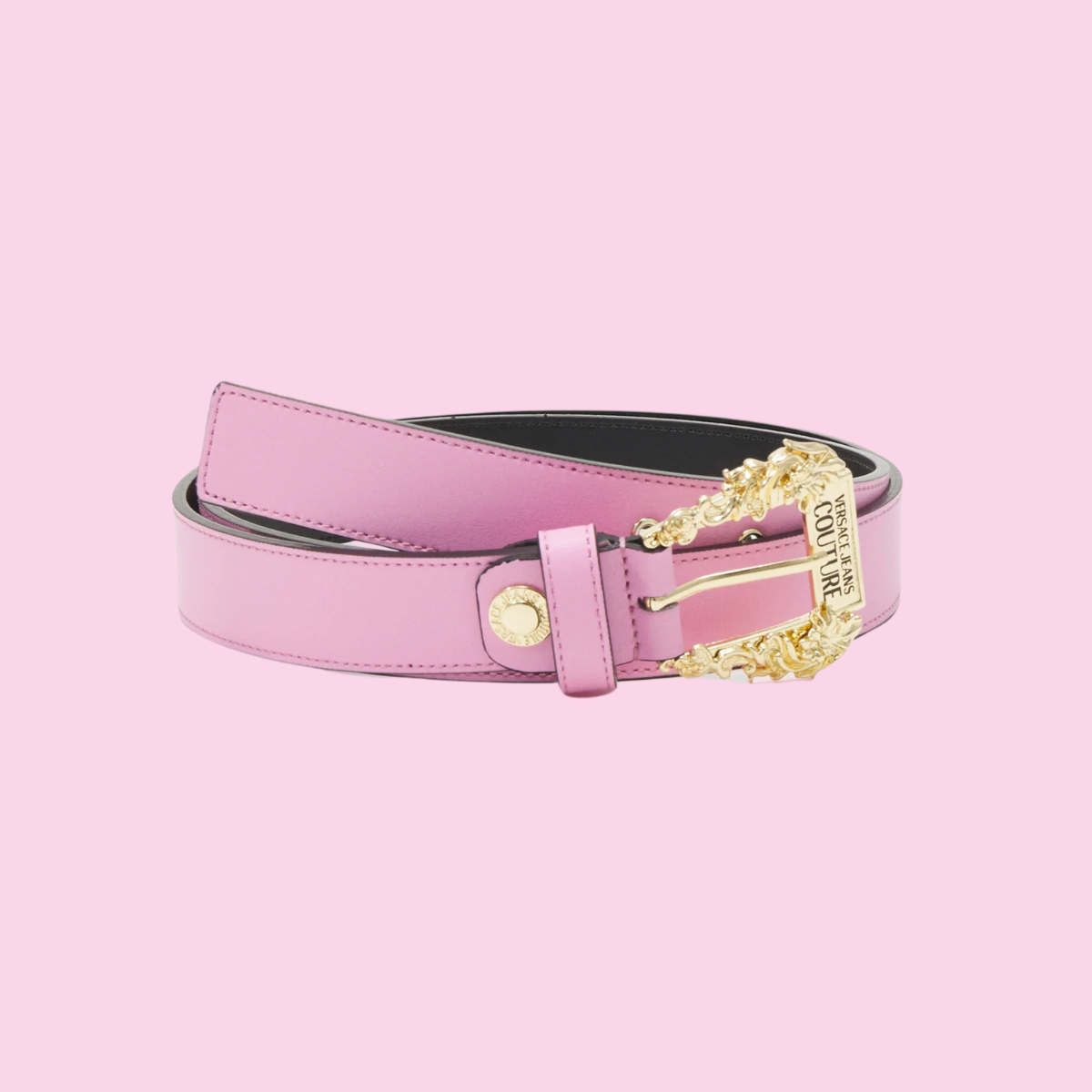 Versace Jeans Couture Pink Belt