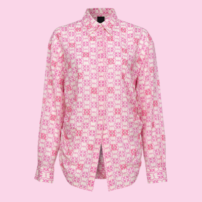 Pinko Muslin Shirt With Embroidery