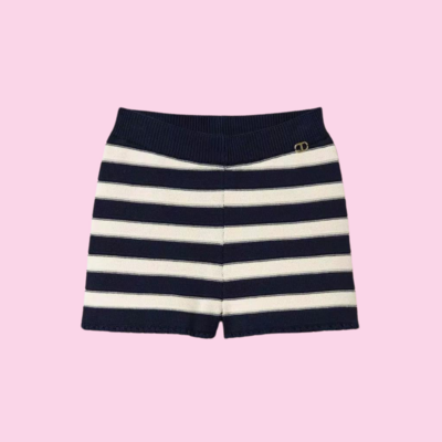 Twinset Two Tone Striped Shorts