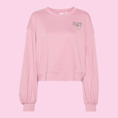 Pinko Cotton Love Bird Sweater