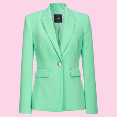 Pinko Tailored Blazer Green