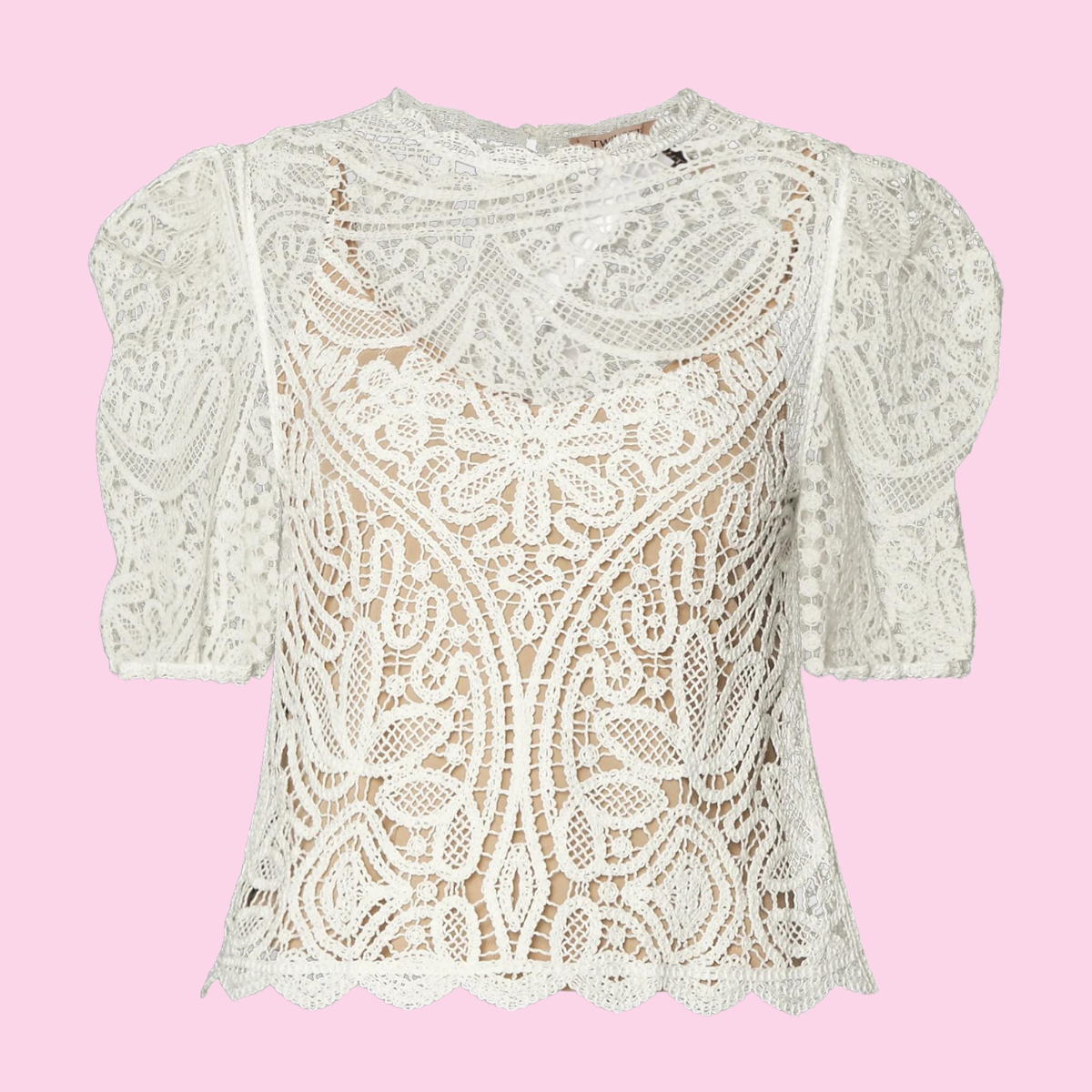 Twinset Lace Top White